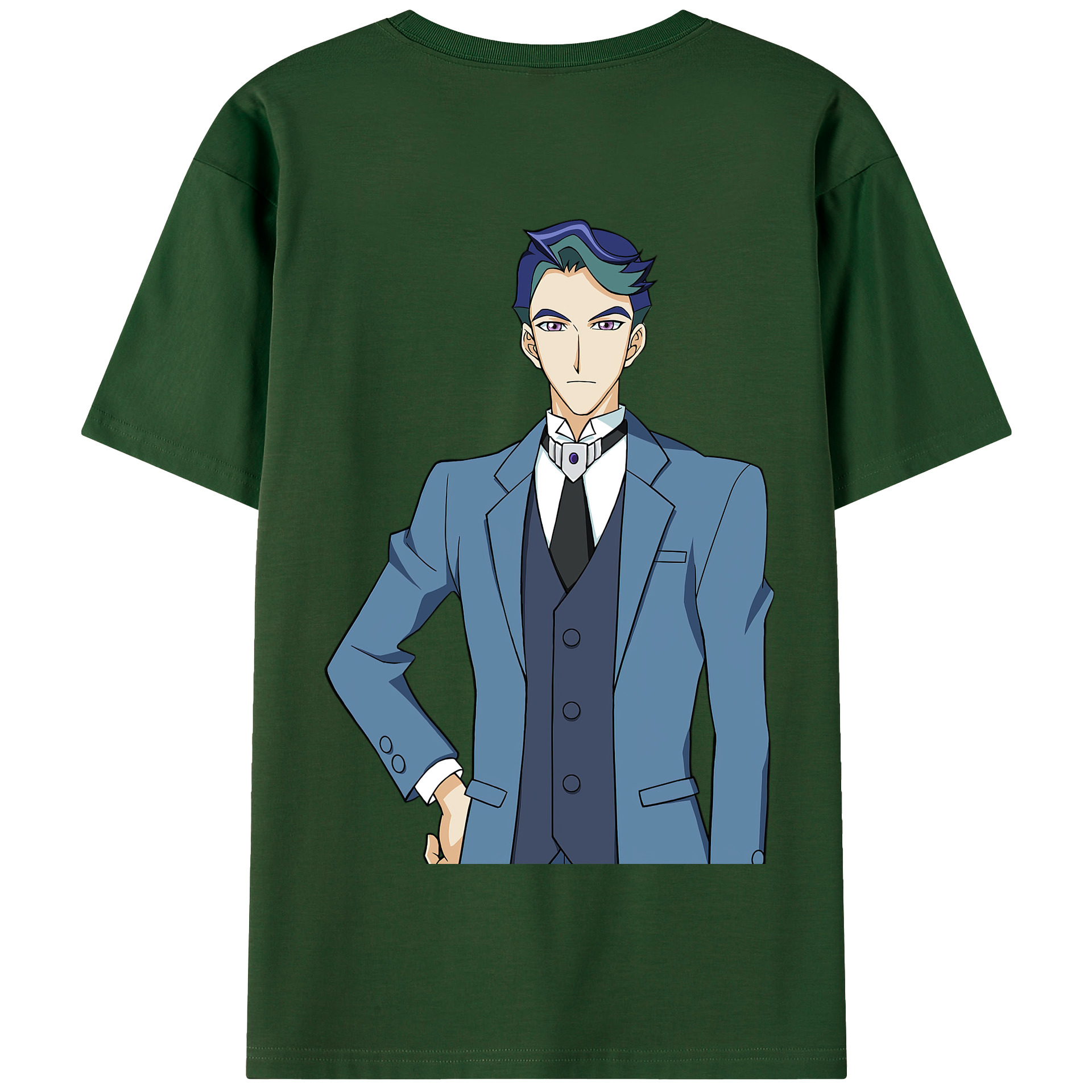 （画像用） 遊☆戯☆王 Yu-Gi-Oh! 綿100％半袖Tシャツ（背面プリント）